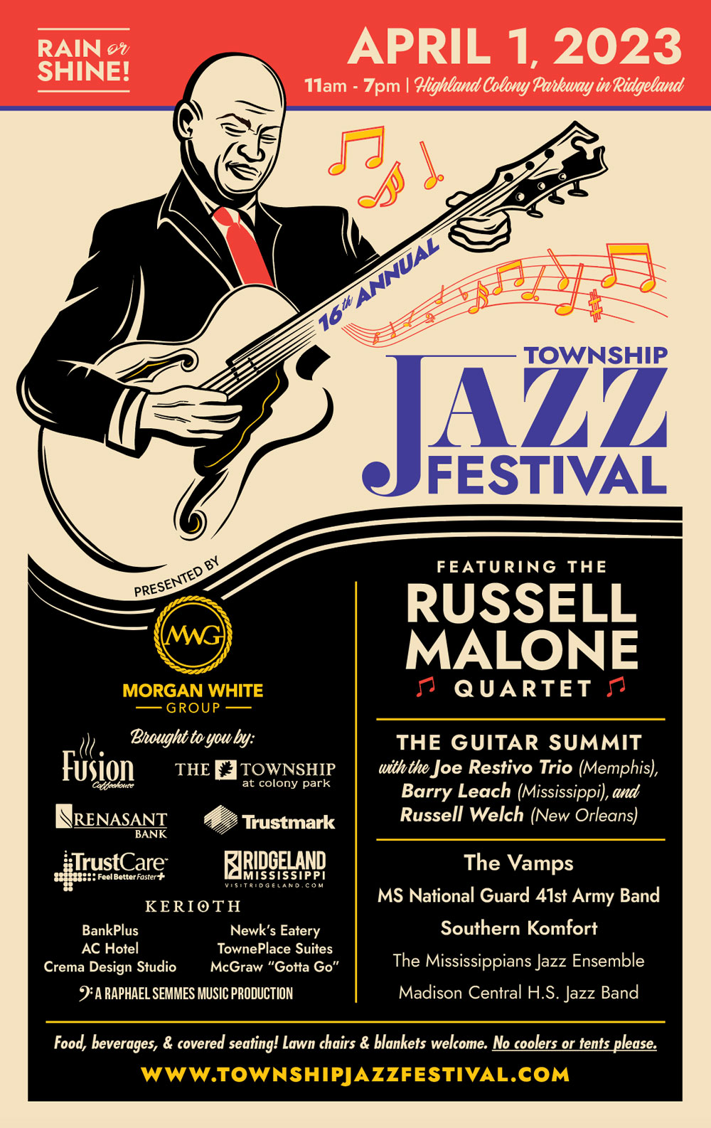 Township Jazz Festival, April 1, 2023